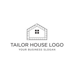 MEASURING TOOLS AND HOME LOGO DESIGN
