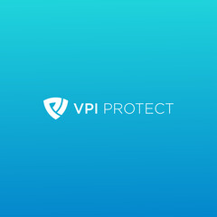 VPI PROTECT LOGO DESIGN VECTOR
