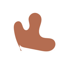 Boho Aesthetic Organic Blob Minimalist