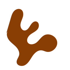 Boho Aesthetic Organic Blob Minimalist