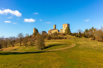 Frühlingsspaziergang rund um die Burgruine Brandenburg im wunderschönen Werratal - Lauchroeden - Thüringen