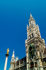 Fototapeta na wymiar Munich New Town hall