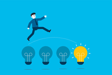 Business transformation, change management or transition to better innovative company, improvement and adaptation to new normal concept