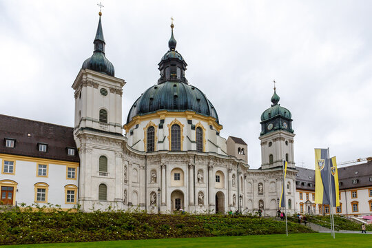 Facade Of Ettal Abbey