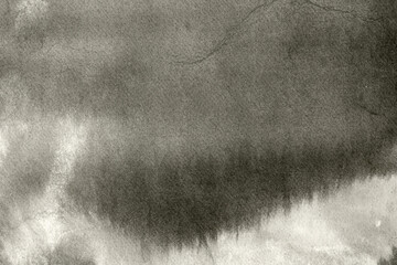 黒が滲む水彩テクスチャ