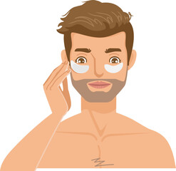 man; face; skin care; male; serum; skin cream; nourishing cream; Clay Mask; Apply serum; cleansing nose strips; Eye Patches; makeup remover; Sheet Mask; Skincare; cheek; Cosmetics; latin america; asia