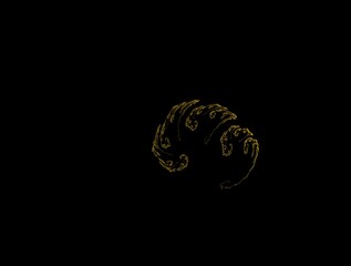 Imaginatory fractal abstract background Image