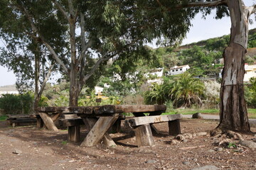 Rastplatz auf Gran Canaria - Barranco de Angostura