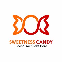 Sweetness candy logo template illustration