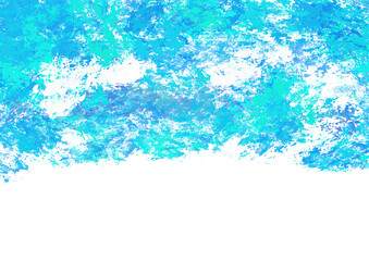 Oil painting style sky sunny