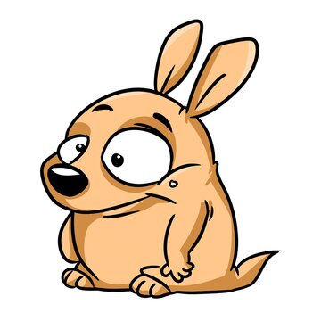 Little parody dog animal illustration cartoon character