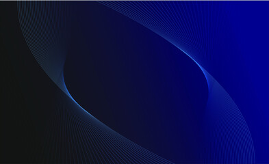 Blue background technology, Abstract communication technology, Futuristic concept, Future innovation concept