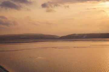 日本 北海道 網走 流氷 観光砕氷船からの景色 © Eric Akashi
