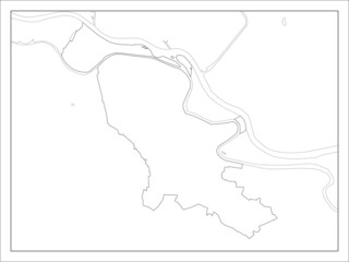 北区の地図です。