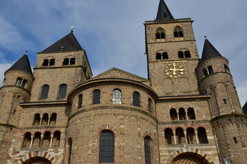 Trier; Germany- august 11 2021 : picturesque city in summer