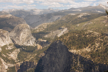 Autumnal natural landscape from Yosemite National Park, California, United States