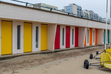 Cabines de plage du Touquet-Paris-Plage