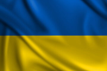 Ukrainian flag , National Ukraine flag