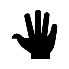 Hand Icon Vector Illustration
