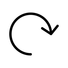 Rotate Icon Vector Illustration