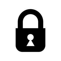 Padlock Icon Vector Illustration