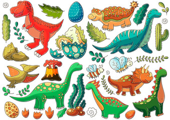 Illustration in hand drawn style. Children's drawings for your design