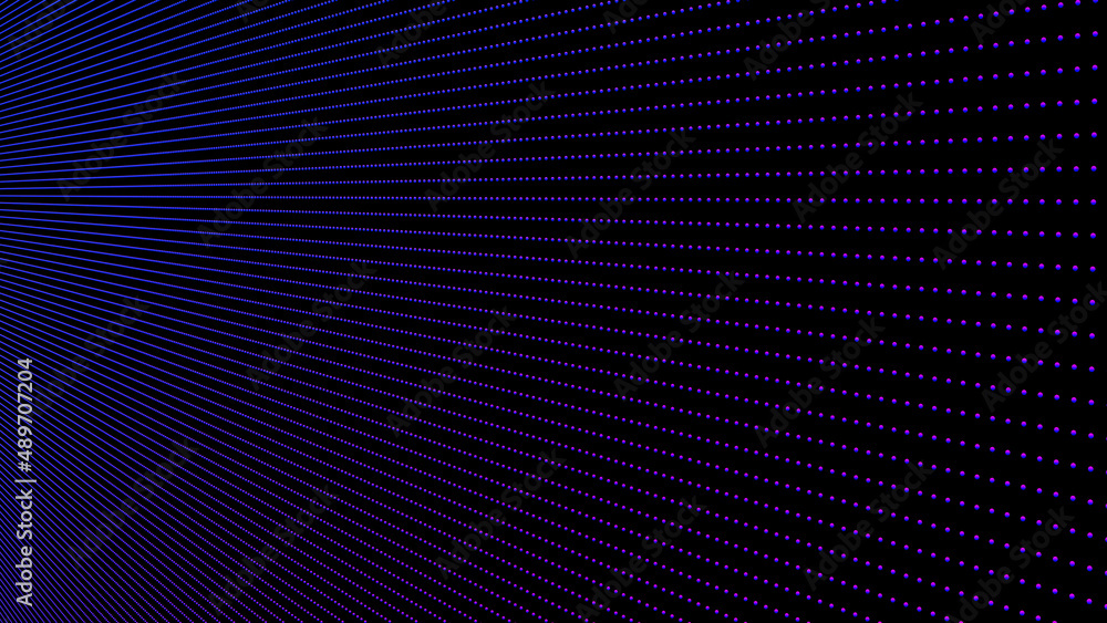 Aufkleber Digital screen background. Color screen monitor or TV with glitch pixels and LEDs close up. 