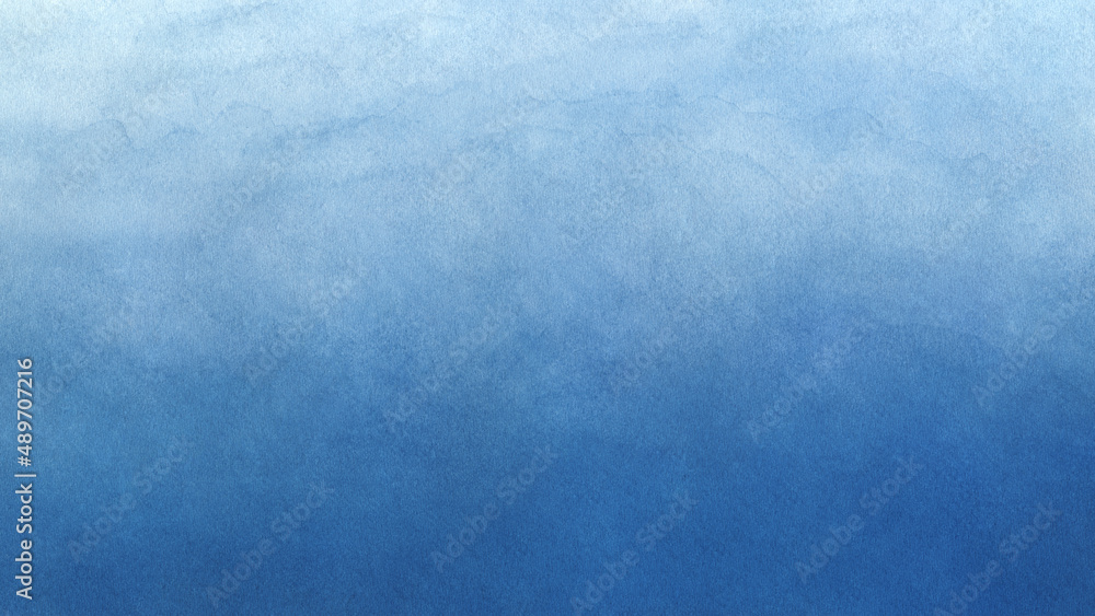 Poster blue azure turquoise abstract watercolor background for textures backgrounds and web banners design