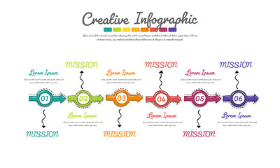 Hand drawing elements for Infographic can be used for Presentation, workflow layout, diagram, number step up options.