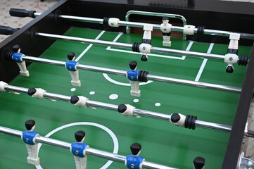 Fototapeta premium Spiefeld eines Kickertisches