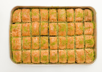 Baklava, turkish dessert. 