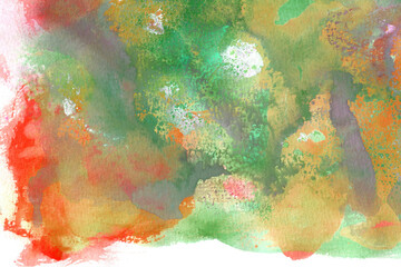 カラフルな水彩テクスチャ背景