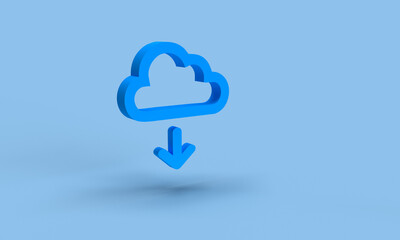 icona, nuvola, cloud, internet
