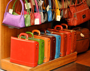 Fashion Bags on Sale, Florence, Italy