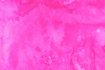 ピンク色の水彩テクスチャ背景