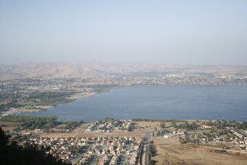 aerial view of beach