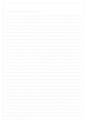 Digital Notes Sheet.