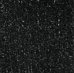 Abstract vector noise. Small particles of debris and dust. Distressed uneven background. Grunge texture overlay with fine grains isolated on white background. Vector illustration. EPS10.