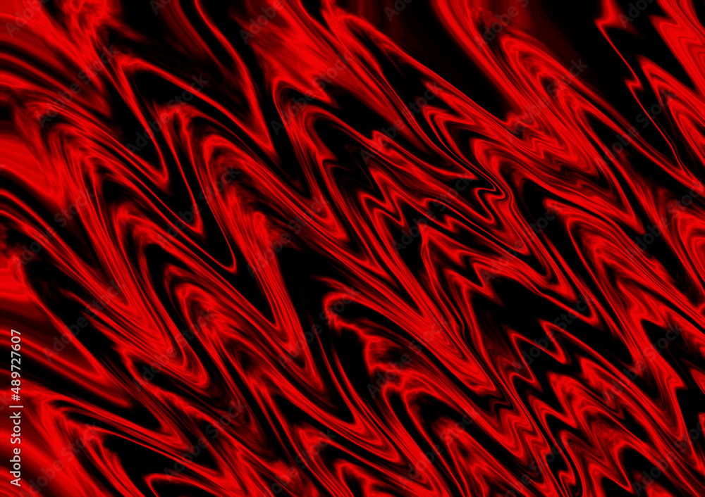Poster abstract marble texture pattern red and black vector, background fluid oil pattern with the wave pai