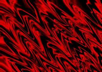 Abstract marble texture pattern red and black vector, background fluid oil pattern with the wave paint effect.