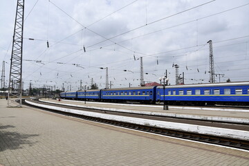 Ukraine, Lviv, November 30, 2021, main station, rail transport, before the armed conflict of Russia,   © Albin Marciniak