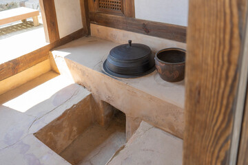 kitchen  of Korean traditional house 