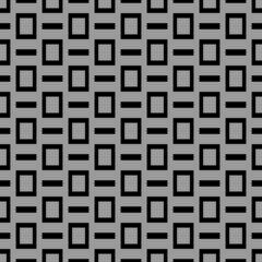 Black squares on a gray background
