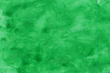 緑色の無地水彩背景