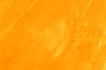 オレンジ色の水彩テクスチャ背景