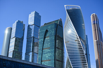 Moscow City.