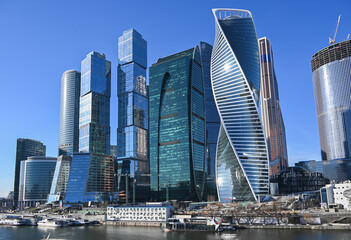 Fototapeta na wymiar Moscow City.