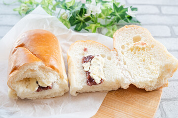 あんバターサンド