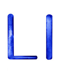 Letter L Capital and lower case