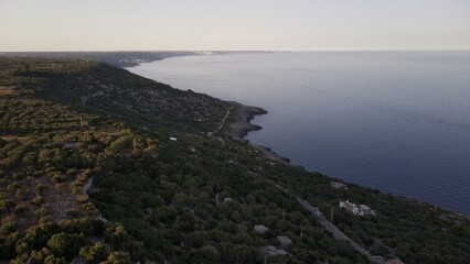 Scorci della costa salentina
